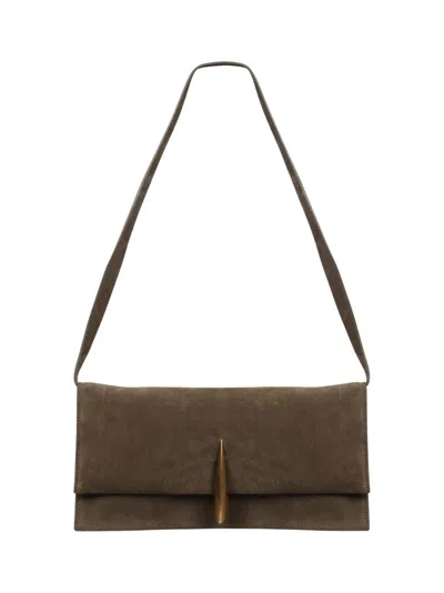 Benedetta Bruzziches Una Nessuna Centomila Shoulder Bag In Grey