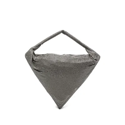 Benedetta Bruzziches Ursula Shoulder Bag In Silver