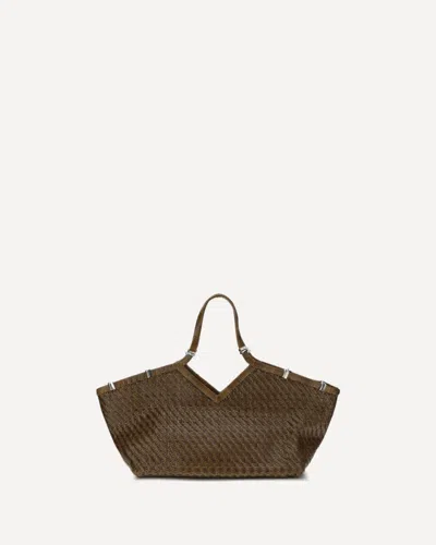 Benedetta Bruzziches Usha La Grande Bag In Brown