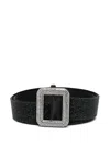 Benedetta Bruzziches Venus Belt In Black