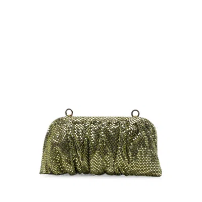 Benedetta Bruzziches Venus Clutch Bag In Green
