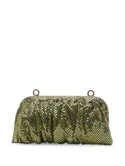 Benedetta Bruzziches Venus Clutch Bag In Green