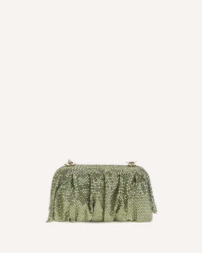 Benedetta Bruzziches Venus Clutch In Green