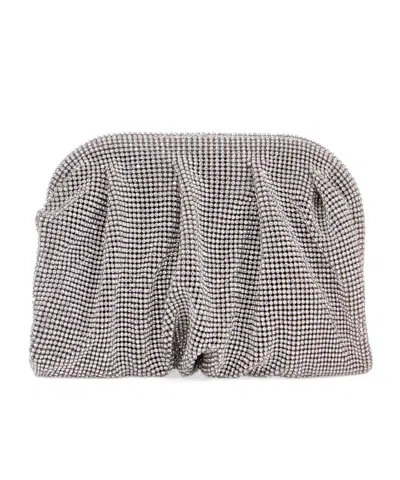 Benedetta Bruzziches Venus Dinner Bag In Gray