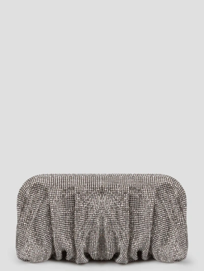 Benedetta Bruzziches Venus La Grande Clutch In Silver