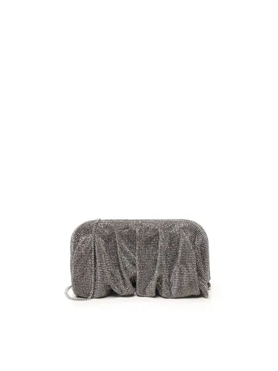 Benedetta Bruzziches Venus La Grande Clutch Bag In Gray