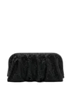 Benedetta Bruzziches Venus Rhinestone-embellished Clutch Bag In Black