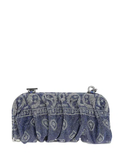 Benedetta Bruzziches Venus La Grande Clutch Bag In Blue