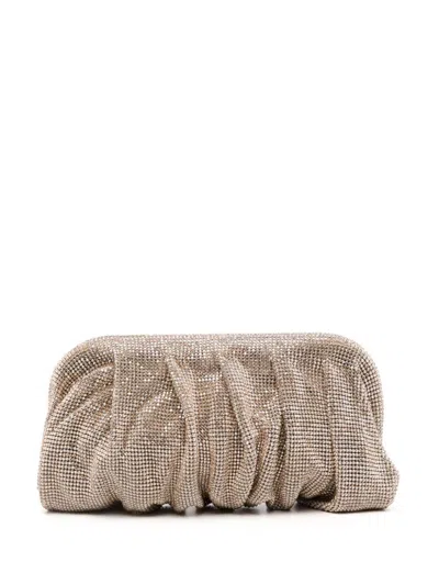 Benedetta Bruzziches Venus La Grande Clutch In Gold