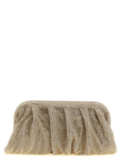 Benedetta Bruzziches Women Silver-tone Venus Clutch In Blue