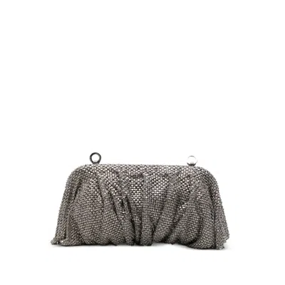 Benedetta Bruzziches Venus La Grande Clutch In Silver