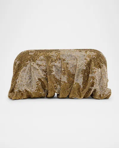 Benedetta Bruzziches Venus La Grande Embellished Clutch Bag In Red