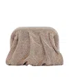 Benedetta Bruzziches Venus La Grande Embellished Clutch Bag In Nude