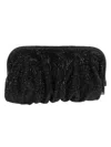 Benedetta Bruzziches Venus Rhinestone-embellished Clutch Bag In James Bond Black