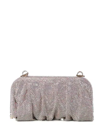 Benedetta Bruzziches Venus La Grande Metal Mesh Shoulder Bag In Silver
