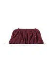 Benedetta Bruzziches Benendetta Bruzziches Venus La Grande Clutch In Burgundy