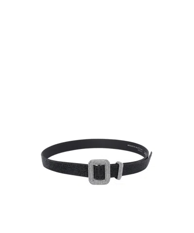 Benedetta Bruzziches Venus La Petite Belt In Black