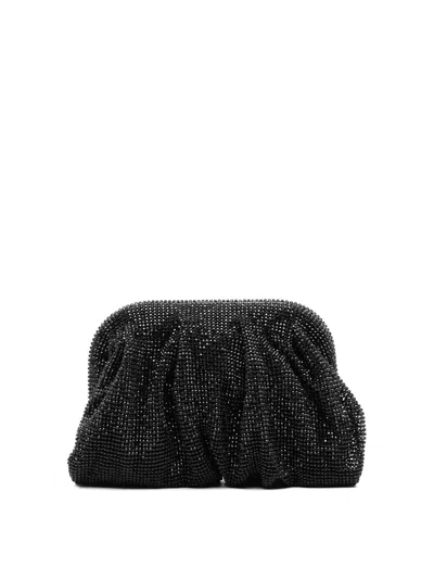 BENEDETTA BRUZZICHES VENUS LA PETITE BLACK CLUTCH