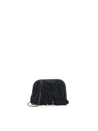 Benedetta Bruzziches Venus La Petite Clutch Bag In Black