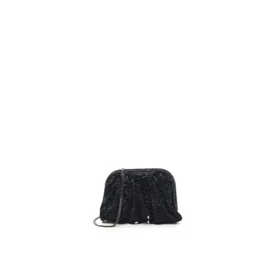 Benedetta Bruzziches Venus La Petite Clutch Bag In Black