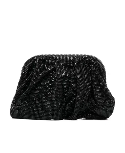 Benedetta Bruzziches Venus La Petite Clutch Bag In Black