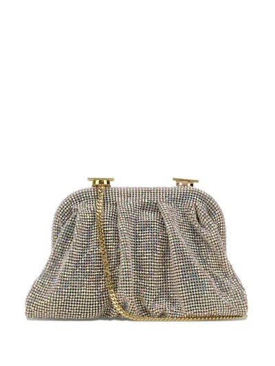 Benedetta Bruzziches Venus La Petite Clutch Bag In Metallic