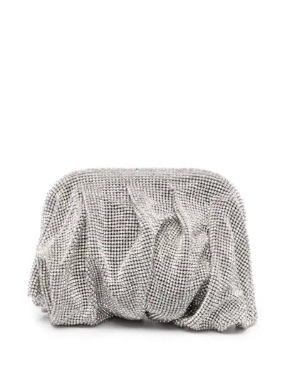 Benedetta Bruzziches Venus La Petite Clutch Bag In Silver