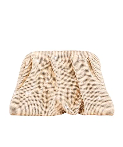 Benedetta Bruzziches Venus La Petite Clutch In Neutral