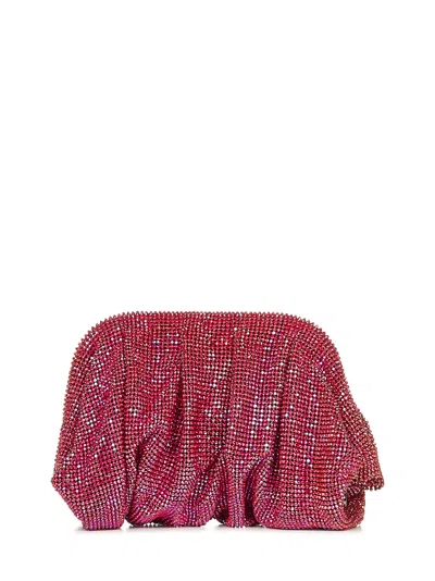 Benedetta Bruzziches Venus La Petite Clutch In Red