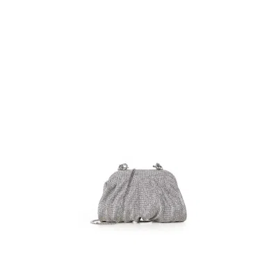 Benedetta Bruzziches Venus La Petite Clutch In Silver