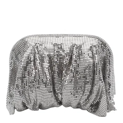 Benedetta Bruzziches Venus La Petite Crystal Clutch Bag In Gray