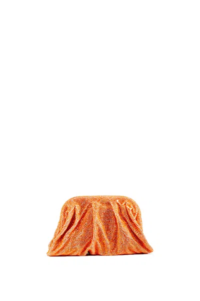 Benedetta Bruzziches Venus La Petite Handbag In Orange