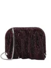 Benedetta Bruzziches Venus La Petite Miss Dracula Clutch Bag In Purple