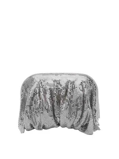 Benedetta Bruzziches Venus La Petite Pochette In Silver
