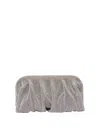 Benedetta Bruzziches Venus The Big Clutch Bag In Silver