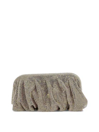 Benedetta Bruzziches "venus The Grande" Clutch In Metallic