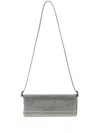 Benedetta Bruzziches Your Best Friend La Grande Crystal Bag In Silver