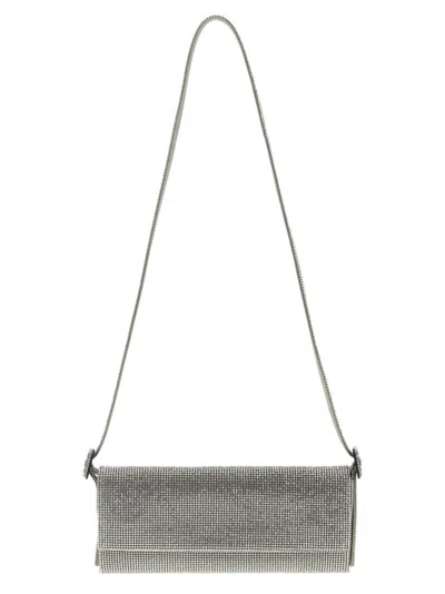 Benedetta Bruzziches 'vittissima La Grande' Crossbody Bag In Gray