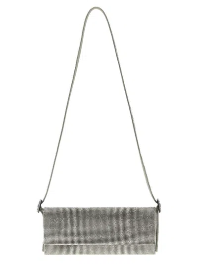 Benedetta Bruzziches 'vittissima La Grande' Crossbody Bag In Gray