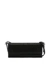 Benedetta Bruzziches Rhinestones Shoulder Bag In Black