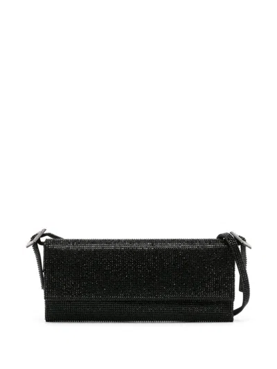 BENEDETTA BRUZZICHES VITTISSIMA LA GRANDE CRYSTAL-EMBELLISHED SHOULDER BAG