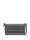 Benedetta Bruzziches Small Vittissima Spectre Crystal Bag In Grey