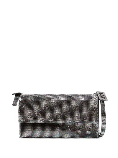 Benedetta Bruzziches Small Vittissima Spectre Crystal Bag In Black