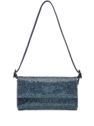 BENEDETTA BRUZZICHES VITTISSIMA LA PETITE CRYSTAL-EMBELLISHED CLUTCH BAG