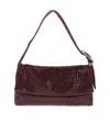 Benedetta Bruzziches Large Vitty Crystal-embellished Shoulder Bag In Black