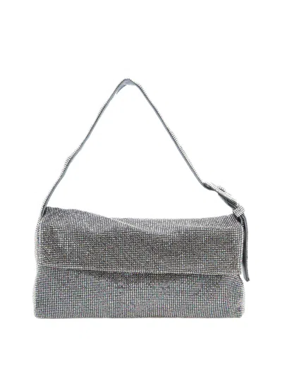 Benedetta Bruzziches Silver Vitty La Grande Shoulder Bag