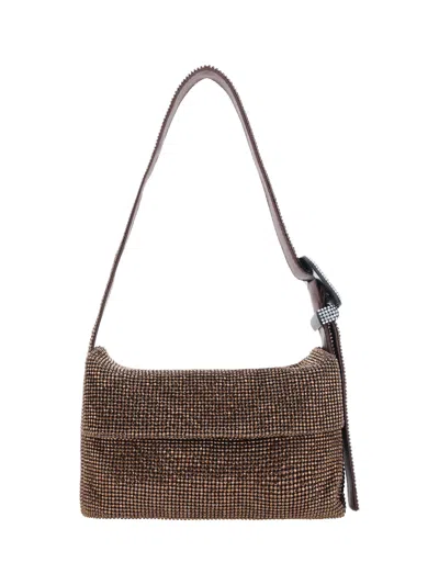 Benedetta Bruzziches Vitty La Mignon Shoulder Bag In Brown