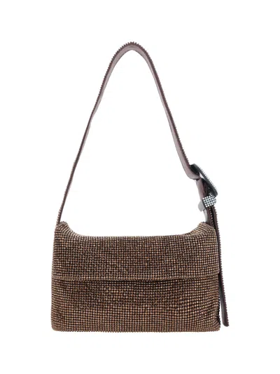 Benedetta Bruzziches Vitty La Mignon Shoulder Bag In Brown