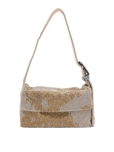 Benedetta Bruzziches Vitty La Mignon Shoulder Bag In Gold