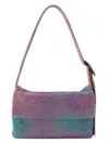 Benedetta Bruzziches Vitty La Mignon Ombre Rhinestone Mesh Shoulder Bag In Multicolor